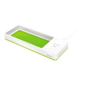 Leitz Stifteschale WOW 53651054 Induktionsladegerät weiß/grün