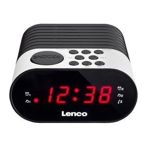 Lenco CR-07 – Radiouhr – 0.3 Watt – weiß Lenco CR-07 – Radiouhr – 0.3 Watt – weiß