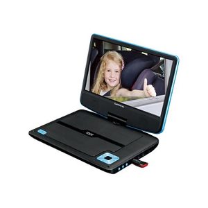 Lenco DVP-910 – DVD-Player – tragbar -Anzeige: 22.9 cm (9′) – Blau Lenco DVP-910 – DVD-Player – tragbar -Anzeige: 22.9 cm (9′) – Blau