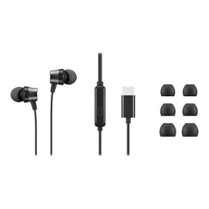 Lenovo Go – Ohrhörer mit Mikrofon – im Ohr – Schwarz – für ThinkCentre M60q Chromebox; M70s Gen 3; M70t Gen 3; ThinkPad E14 Gen 3; P15v Gen 3 Lenovo Go – Ohrhörer mit Mikrofon – im Ohr – Schwarz – für ThinkCentre M60q Chromebox; M70s Gen 3; M70t Gen 3; ThinkPad E14 Gen 3; P15v Gen 3