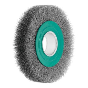Lessmann Draht-Rundbürste (grün) INOX-Draht 0,30 mm, Bürsten-⌀xBesatzbreite: 150X22 mm Lessmann Draht-Rundbürste (grün) INOX-Draht 0,30 mm, Bürsten-⌀xBesatzbreite: 150X22 mm
