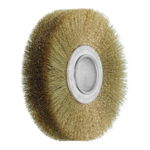 Lessmann Draht-Rundbürste Messingdraht 0,15 mm, Bürsten-⌀xBesatzbreite: 120X30 mm Lessmann Draht-Rundbürste Messingdraht 0,15 mm, Bürsten-⌀xBesatzbreite: 120X30 mm