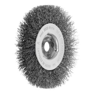 Lessmann Einreihige Rundbürste INOX-Draht 0,30 mm, Bürsten-⌀xBürstenbreite: 100X12 mm Lessmann Einreihige Rundbürste INOX-Draht 0,30 mm, Bürsten-⌀xBürstenbreite: 100X12 mm