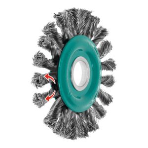 Lessmann Rundbürste Wechselzopfung, INOX-Draht 0,50 mm, Bürsten-⌀xBohrungs-⌀ / Gewinde: 115X22 mm Lessmann Rundbürste Wechselzopfung, INOX-Draht 0,50 mm, Bürsten-⌀xBohrungs-⌀ / Gewinde: 115X22 mm