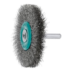 Lessmann Schaft-Rundbürste INOX-Draht 0,20 mm, Bürsten-⌀xBesatzbreite: 70X10 mm Lessmann Schaft-Rundbürste INOX-Draht 0,20 mm, Bürsten-⌀xBesatzbreite: 70X10 mm