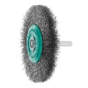 Lessmann Schaft-Rundbürste INOX-Draht 0,20 mm, Bürsten-⌀xBesatzbreite: 80X12 mm Lessmann Schaft-Rundbürste INOX-Draht 0,20 mm, Bürsten-⌀xBesatzbreite: 80X12 mm