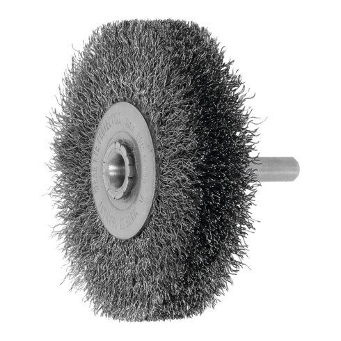 Lessmann Schaft-Rundbürste INOX-Komplett 0,20 mm, Bürsten-⌀xBesatzbreite: 70X16 mm