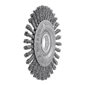 Lessmann Schmale Rundbürste gerade, Stahldraht 0,50 mm, Bürsten-⌀xBohrungs-⌀ 115X22 mm Lessmann Schmale Rundbürste gerade, Stahldraht 0,50 mm, Bürsten-⌀xBohrungs-⌀ 115X22 mm
