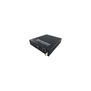LevelOne GVM-1000 – Medienkonverter – 100Mb LAN – 10Base-T, 100Base-TX, 1000Base-T, 1000Base-X – RJ-45 / SFP (mini-GBIC)