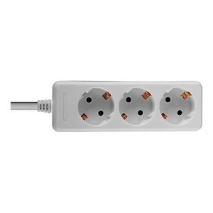 LINDY – Steckdosenleiste – Wechselstrom 250 V – 3500 Watt – Ausgangsanschlüsse: 3 – 1.4 m Schnur LINDY – Steckdosenleiste – Wechselstrom 250 V – 3500 Watt – Ausgangsanschlüsse: 3 – 1.4 m Schnur