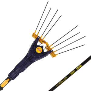 Lisam Avatar – Elektrischer Akku-Olivenschüttler – mit 8 Carbon-Zinken – 230-330 cm – Teleskopstange