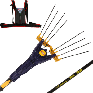 Lisam Avatar – Elektro-Olivenrüttler -Teleskopschaft – Akku 12 V 56 Ah