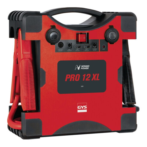 Lithium Booster NOMAD POWER PRO 12 XL Ladespannung 12 V Startstrom 1000 A GYS