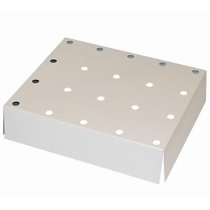 Lochblecheinsatz Standard für asecos Sicherheitsschränke der Q30, Q90, S90 und K90 Serie, Stahlblech, lichtgrau, B 409 x T 474 x H 107 mm, bis 75 kg Lochblecheinsatz Standard für asecos Sicherheitsschränke der Q30, Q90, S90 und K90 Serie, Stahlblech, lichtgrau, B 409 x T 474 x H 107 mm, bis 75 kg
