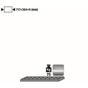 Lochblecheinsatz Standard für asecos Sicherheitsschränke der UB90 Serie, Edelstahl 1.4016, B 717 x T 364 x H 9 mm, bis 75 kg Lochblecheinsatz Standard für asecos Sicherheitsschränke der UB90 Serie, Edelstahl 1.4016, B 717 x T 364 x H 9 mm, bis 75 kg