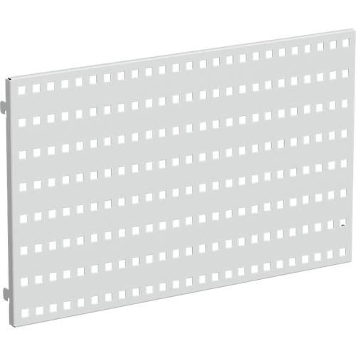 Lochplatte Treston für drehbaren Werkzeughalter, passend für Modulbreite M500, B 470 x H 300 mm, lichtgrau RAL 7035
