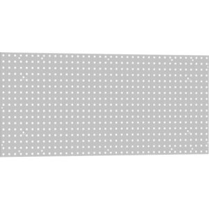 Lochplatte WFI, Wandmontage, Lochgröße 9 x 9 mm & Lochabstand 38 mm, L 1150 x H 750 mm, Stahlblech, lichtgrau RAL 7035 Lochplatte WFI, Wandmontage, Lochgröße 9 x 9 mm & Lochabstand 38 mm, L 1150 x H 750 mm, Stahlblech, lichtgrau RAL 7035