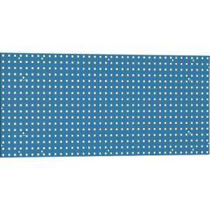 Lochplatte, zum Einhängen, 1950 x 900 mm, dunkelblau RAL 5009 Lochplatte, zum Einhängen, 1950 x 900 mm, dunkelblau RAL 5009
