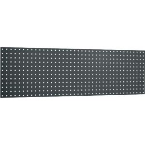 Lochplatte, zur Montage, 1486 x 457 mm, anthrazitgrau RAL 7016 Lochplatte, zur Montage, 1486 x 457 mm, anthrazitgrau RAL 7016
