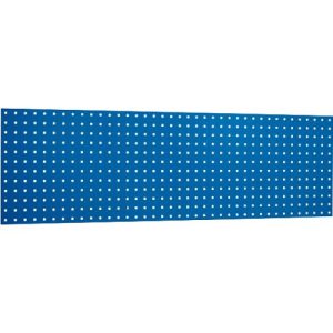 Lochplatte, zur Montage, 1486 x 457 mm, enzianblau RAL 5010 Lochplatte, zur Montage, 1486 x 457 mm, enzianblau RAL 5010