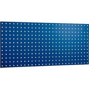 Lochplatte, zur Montage, 991 x 457 mm, enzianblau RAL 5010 Lochplatte, zur Montage, 991 x 457 mm, enzianblau RAL 5010