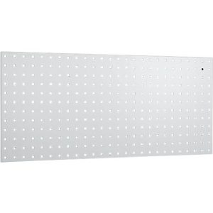 Lochplatte, zur Montage, 991 x 457 mm, lichtgrau RAL 7035 Lochplatte, zur Montage, 991 x 457 mm, lichtgrau RAL 7035