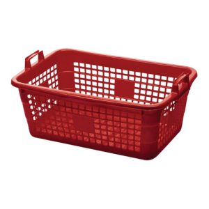 Lockweiler Tragekorb PE rot 45l 620x425x250mm Lockweiler Tragekorb PE rot 45l 620x425x250mm