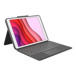 Logitech Combo Touch – Tastatur und Foliohülle – mit Trackpad – AZERTY – Französisch – Graphite Logitech Combo Touch – Tastatur und Foliohülle – mit Trackpad – AZERTY – Französisch – Graphite