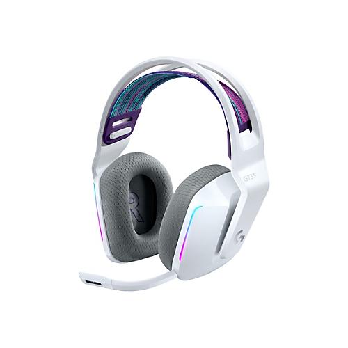 Logitech G G733 LIGHTSPEED Wireless RGB Gaming Headset - Headset - ohrumschließend - 2,4 GHz - kabellos - weiß