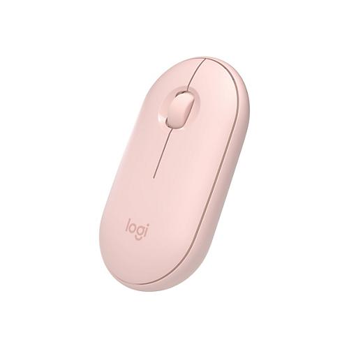 Logitech Pebble M350 - Maus - optisch - 3 Tasten - kabellos - 2.4 GHz, Bluetooth