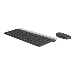 Logitech Slim Wireless Combo MK470 – Tastatur-und-Maus-Set – kabellos – 2.4 GHz – QWERTY – Italienisch Logitech Slim Wireless Combo MK470 – Tastatur-und-Maus-Set – kabellos – 2.4 GHz – QWERTY – Italienisch