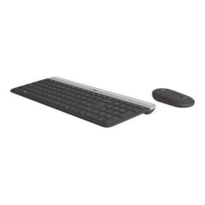 Logitech Slim Wireless Combo MK470 – Tastatur-und-Maus-Set – QWERTZ – Schweiz – Graphite Logitech Slim Wireless Combo MK470 – Tastatur-und-Maus-Set – QWERTZ – Schweiz – Graphite