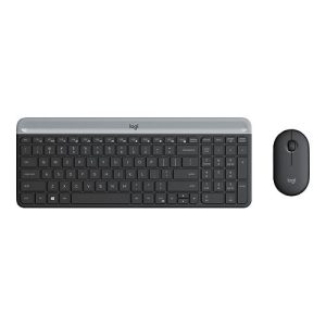 Logitech Slim Wireless Combo MK470 – Tastatur-und-Maus-Set – Tschechisch – Graphite Logitech Slim Wireless Combo MK470 – Tastatur-und-Maus-Set – Tschechisch – Graphite