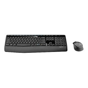 Logitech Wireless Combo MK345 – Tastatur-und-Maus-Set – US International – Schwarz, Blau Logitech Wireless Combo MK345 – Tastatur-und-Maus-Set – US International – Schwarz, Blau