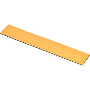 Magnet-Lagerschilder, gelb, 25 x 150 mm