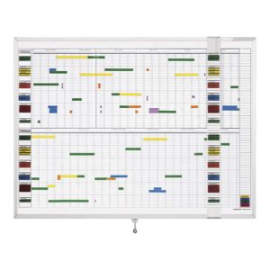 Magnetoplan Aktivitäten- und Urlaubsplaner, Deutsch, 7 Tage, 30 Mitarbeiter Magnetoplan Aktivitäten- und Urlaubsplaner, Deutsch, 7 Tage, 30 Mitarbeiter