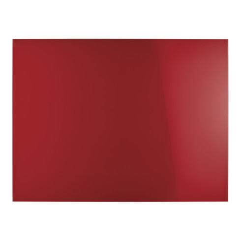 Magnetoplan Design-Glasboard, magnetisch, 1200 x 900 mm, intensiv-rot
