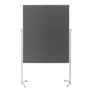 Magnetoplan Design-Moderatorentafel „evolution plus“ einteilig, Filz grau, 1200 x 1500 mm Magnetoplan Design-Moderatorentafel „evolution plus“ einteilig, Filz grau, 1200 x 1500 mm