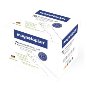 Magnetoplan Kreide weiß, abgerundet VE 72 Magnetoplan Kreide weiß, abgerundet VE 72
