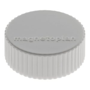 Magnetoplan Magnet Discofix Magnum, 10 Stück, grau Magnetoplan Magnet Discofix Magnum, 10 Stück, grau