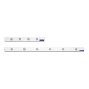 Magnetoplan magnetowand-Leiste, 1000 mm, weiß, mit 6 Magneten Magnetoplan magnetowand-Leiste, 1000 mm, weiß, mit 6 Magneten