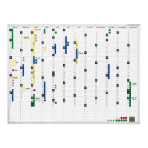 Magnetoplan Permanente Jahresübersicht, 1200 x 900 mm, Deutsch Magnetoplan Permanente Jahresübersicht, 1200 x 900 mm, Deutsch