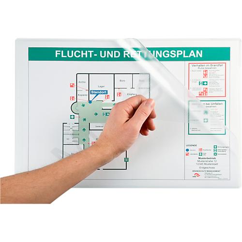 Magnettasche, DIN A3 hoch, Öffnung kurze und lange Seite