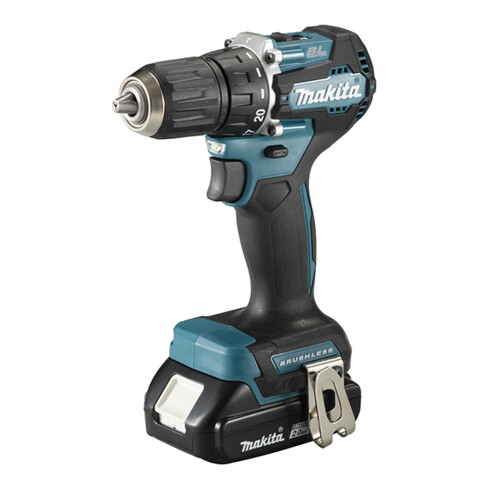 Makita Akku-Bohrschrauber 18V DDF487RAJ mit 2 Akkus, Schnellladegerät und MAKPAC
