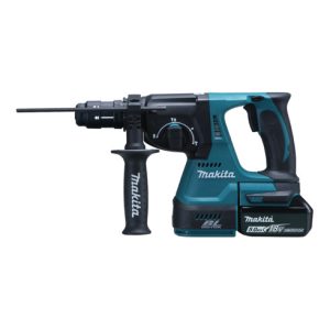 Makita Akku-Kombihammer DHR243RTJ mit SDS-PLUS, 18 V / 5,0 Ah Makita Akku-Kombihammer DHR243RTJ mit SDS-PLUS, 18 V / 5,0 Ah