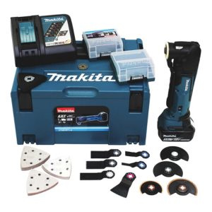 Makita Akku-Multifunktionswerkzeug 18,0 V/5,0 Ah DTM51RT1J3 Makita Akku-Multifunktionswerkzeug 18,0 V/5,0 Ah DTM51RT1J3
