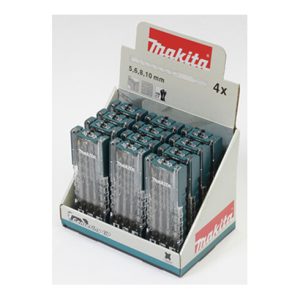 Makita Display SDS-PLUS Steinbohrer-Set, Display á 12 Stück E-13596 Makita Display SDS-PLUS Steinbohrer-Set, Display á 12 Stück E-13596