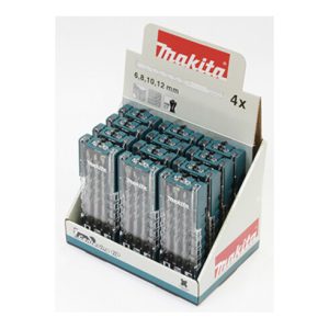 Makita Display SDS-PLUS Steinbohrer-Set, Display á 12 Stück E-13605 Makita Display SDS-PLUS Steinbohrer-Set, Display á 12 Stück E-13605