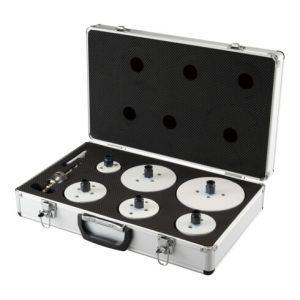 Makita EZYCHANGE BiM Lochsägen-Set universal 8-teilig Ø 51-133 mm • Schnitttiefe 44 mm Makita EZYCHANGE BiM Lochsägen-Set universal 8-teilig Ø 51-133 mm • Schnitttiefe 44 mm
