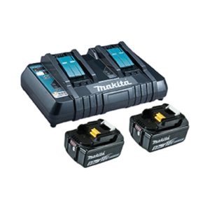 Makita Power Source Kit Li 18,0V 5Ah inkl. Doppelladegerät Makita Power Source Kit Li 18,0V 5Ah inkl. Doppelladegerät
